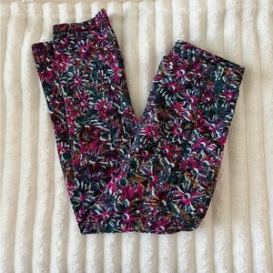 Lululemon Floral Patterned Leggings